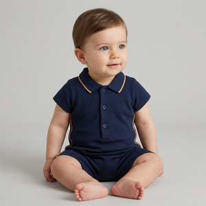 Ropa de bebé 100% algodón orgánico OEM, peleles para recién nacidos al por mayor, fabricante de peleles para niños pequeños y recién nacidos en India. - Product Image 1