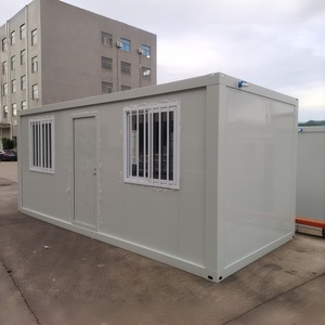 Phẳng gói container nhà dễ dàng nhanh chóng lắp ráp mô-đun bền sẵn sàng để sử dụng văn phòng xây dựng căn hộ không thấm nước chống động đất - Product Image 1