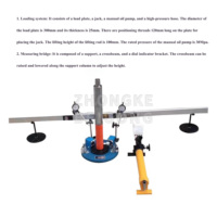 Dispositif de test de charge de plaque de testeur de charge de plate-forme de sol 30KN/60KN pour la mesure de la capacité portante du sol et des fondations