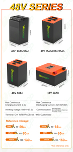 แบตเตอรี่ลิเธียม LVSW5.0 48V 20Ah 30Ah สำหรับรถกอล์ฟ/มอเตอร์ไซค์/จักรยานไฟฟ้า/สกู๊ตเตอร์/รถยก สามารถปรับแต่งได้ ใช้งานได้ยาวนาน C - Product Image 5