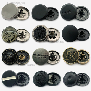 Nhà Máy Trực Tiếp Chất Lượng Cao Màu Đen 18Mm Thời Trang Người Đàn Ông Của Kim Loại Snap Nút - Product Image 5