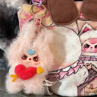 Juguete de peluche de PVC de la serie Baby Three Cupid, caja sorpresa, linda mini muñeca, colgante para mochila, llavero exquisito, regalo misterioso