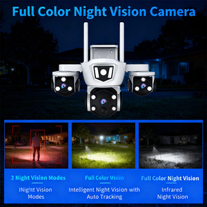Telecamera PTZ 9MP con Connettività 4G, Visualizzazione Remota Stabile, Registrazione in Diretta, Rilevamento Umano PIR, Audio Bidirezionale, Alimentazione Solare per Esterni - Product Image 3