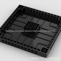 Set de Juguete de Construcción Lechuang 65803 Compatible con Placa Base de 16x16 y 40 Piezas con Temática de Fantasía y Ciencia Ficción