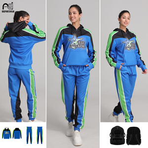 Ensemble de survêtement unisexe personnalisé en deux pièces, survêtements de jogging, survêtements de sport en gros - Product Image 1
