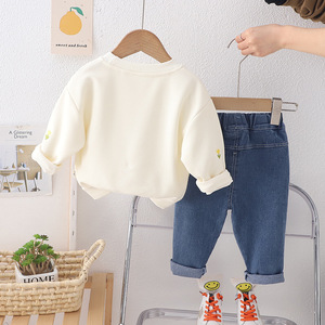 BOTTCOOLA all'ingrosso abbigliamento confortevole per bambini autunno e inverno Chic tessuto occidentale motivo floreale <span class=keywords><strong>vestiti</strong></span> per bambini per ragazze - Product Image 2