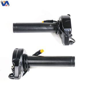 NOUVEAU IMAGE Poignée d'accélérateur torsadée modifiée de 20 pouces avec poignée pour V8 et V20 <span class=keywords><strong>Fat</strong></span> <span class=keywords><strong>Bike</strong></span>, accélérateur facile à installer pour pièces de rechange Ouxi V8 - Product Image 1
