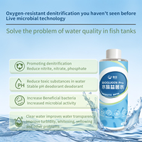 Solution nutritive dénitrifiante pour aquariums Élimine rapidement les nitrites, les nitrates, les phosphates Probiotiques aquatiques bénéfiques