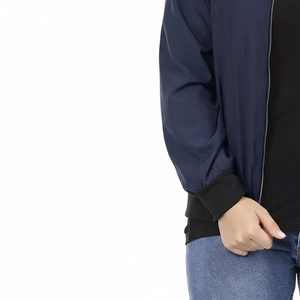 แจ็กเก็ตบอมเบอร์สำหรับผู้หญิงเสื้อแจ็กเก็ตแบบพันรอบน้ำหนักเบาใส่ได้ทั้งผู้หญิงและผู้ชาย - Product Image 1