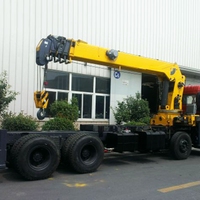 Grue de manipulateur de machine d'ascenseur de camion de 6.3 tonnes certifiée CE grue hydraulique de camion de boom en Turquie japonais