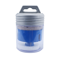LARIX M14 diamant scie cloche forets à noyau 68mm 70mm 75mm brasé sous vide pour marbre verre céramique coupe alliage acier 8mm 5mm