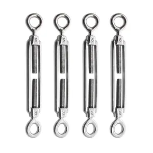 Wholesale steel double eye turnbuckle For Uniform And Fast Clamping 