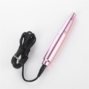 Machine de maquillage permanent Ybeauty électrique noire, argentée et rose, qualité professionnelle pour tatouage des sourcils et des yeux. - Product Image 4