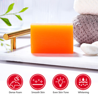 Savon à l'Acide Kojique Original du Fabricant avec Huile de Coco et de Tea Tree pour Nœuds Sombres, Peau Lisse, Éclaircissant et Uniformisant le Teint