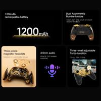 Control de Juego GameSir G7 Pro 8K Champion Edition, Inalámbrico Gen 2, Joysticks TMR, Gamepad para Nintendo Switch 2, Android, IOS, Steam
