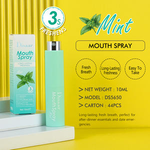 Disaar <span class=keywords><strong>Herbal</strong></span> Mint Probiotics Munds pray für Mundgeruch Erfrischer Leicht zu nehmen Zitronen pfirsich Mundpflege Frisches Atems pray - Product Image 2