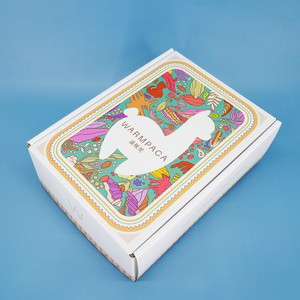 Boîte en carton blanc personnalisée avec impression couleur, boîte cadeau à rabat pour produits cosmétiques, soins de la peau, beauté, commande en gros - Product Image 3
