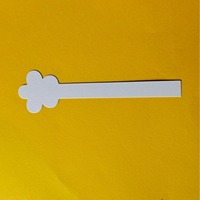 Tiras de Prueba de Perfume con Forma de Flor, Listas para Enviar, Papel Absorbente Premium para Pruebas de Fragancias