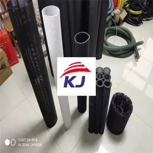 Tubo de malla de filtro de agua de purificación de aire/extrusora de embalaje de tubo de red de plástico Equipo de línea de producción de máquina