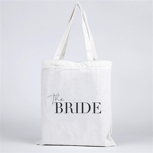 Bolsa de Lona para Novia, para Regalo de Boda, Despedida de Soltera, Bolsa de Compras, Recuerdo Personalizado para Damas de Honor - Product Image 4