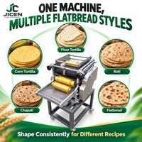 Machine automatique de formage de tortillas pour wraps de poulet - Machine à tortillas et à pain plat de haute précision, motorisée, 220V/110V