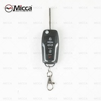 Télécommande universelle pour clé de voiture à 4 boutons avec fonction d'alarme et logiciel de programmation
