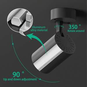 Lámpara de Riel LED COB Comercial Moderna al por Mayor, Ajustable con Función Regulable, Construcción de Aleación de Aluminio - Product Image 2