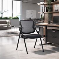 La chaise de formation ergonomique en maille convient aux écoles, aux bureaux et aux projets de conférence.
