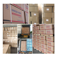 Shuyuan Polyester DTY Dessiner Fil Texturé 200D/288F SIM Raw AA Micro Filament Fil pour Textiles de Maison