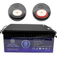 Batterie LiFePO4 12V longue durée de vie 12,8V 200ah 240ah 300ah LiFePO4 100ah Pack de batteries prismatiques au lithium-ion
