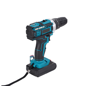 Taladro Inalámbrico <span class=keywords><strong>de</strong></span> 21V con Batería <span class=keywords><strong>de</strong></span> Litio, Destornillador Eléctrico <span class=keywords><strong>de</strong></span> <span class=keywords><strong>Impacto</strong></span> Recargable Portátil, Motor <span class=keywords><strong>de</strong></span> Escobillas, Velocidad Variable, 1800W - Product Image 3