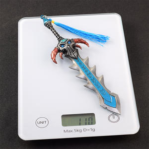 Accesorios de <span class=keywords><strong>juego</strong></span> Warcraft nuevo lanzamiento Naxsamas Undead Killer 20cm arma todo Metal espada modelo juguete Decoración - Product Image 6