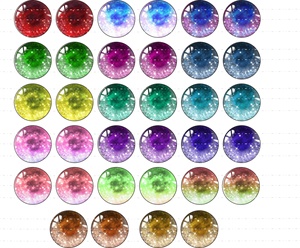 6mm-50mm pêche en mer tête de gabarit leurre <span class=keywords><strong>yeux</strong></span> verre Cabochon <span class=keywords><strong>yeux</strong></span> Multi couleur bricolage accessoire pour jouets bijoux - Product Image 5