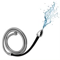 STELLAR PATH Système de douche rectale et anale sain, Nettoyeur vaginal gay, Buse de douche en silicone pour lavement anal