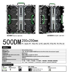 Panel LED Ultra Claro P1.95 para Interiores, Pantalla de Alquiler para Eventos, Servicio Frontal, Fácil Instalación para Transmisiones <span class=keywords><strong>en</strong></span> Vivo <span class=keywords><strong>en</strong></span> Iglesias - Product Image 2