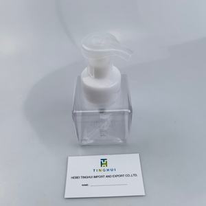 Hot Sale 100ml 120ml 150ml 200ml 250ml 300ml Foam <b>Bottle</b> Square Pet <b>Clear</b> Plastic Dispenser <b>Bottle</b> Hand Sanitizer Lotion <b>Bottle</b> - Product Image 6