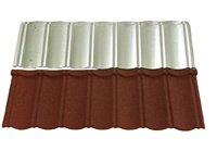 Produits tendance 2026 : Tuiles de toiture métalliques colorées effet sable, Tuiles de toiture métalliques à copeaux de pierre, Tuiles de toiture métalliques légères revêtues de pierre