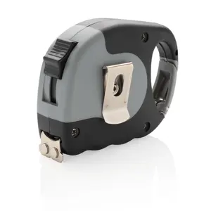 Flexómetro de 5 m/19 mm con mosquetón, dispositivos personalizados - Product Image 4