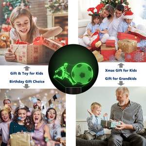 Lampe de Table LED 3D Illusion Acrylique pour Groupes de Fans Garçons, Cadeau de Saint-Valentin en Gros - Product Image 3