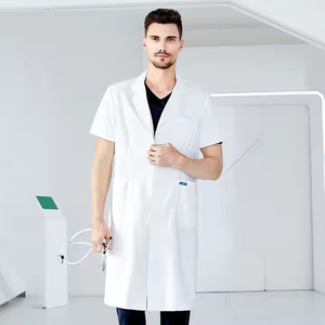 Vente en gros de blouses de laboratoire médical pour hommes et femmes, tissu en coton de haute qualité, uniforme de médecin oral - Product Image 4
