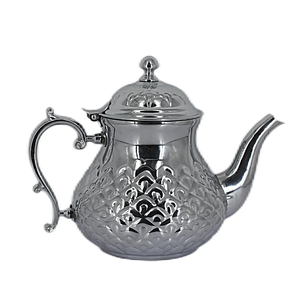 トルコのティーポット スタッカブルやかんセット 黒金マーブル 楽天