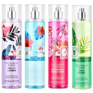 Spray de perfume para mujer, nuevo diseño, romántico, rosa, vida colorida, excelente, azul