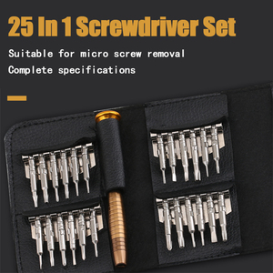 Wholesale 25pcs Pocket Mini Screwdriver <b>Bit</b> <b>Set</b> Laptop Mobile Phone Multi Repair Dismantle Tool Torx <b>Screw</b> <b>Driver</b> - Product Image 2