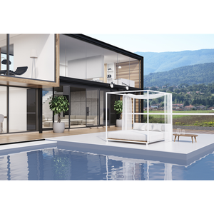 Grande <span class=keywords><strong>maison</strong></span> mobile préfabriquée avec application de villa de <span class=keywords><strong>logement</strong></span> en verre et en aluminium faite de panneau sandwich - Product Image 2
