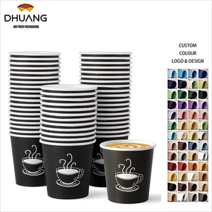Nhỏ Dùng Một Lần Espresso Cup Biểu Tượng Tùy Chỉnh Tường Đơn Cốc Giấy Cho Nóng/Đồ Uống Lạnh Cho Các Bên Những Chuyến Đi Dã Ngoại Các Sự Kiện - Product Image 1
