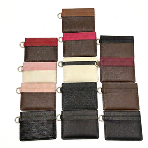PU <b>Card</b> Holder 4 Inch <b>RFID</b> Blocking Minimalist Credit <b>Card</b> Case No Closure <b>Wallet</b> for Men - Product Image 1