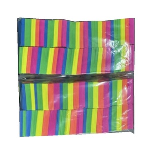 Chất lượng tốt nhất giấy Đảng gói mô Halloween <span class=keywords><strong>Confetti</strong></span> UV kết hợp màu sắc hình chữ nhật 1.7*5.5cm jinxin thương hiệu TNT Giới tính tiết lộ - Product Image 2