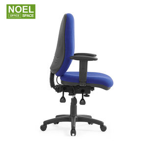 Fauteuil de direction pivotant, fauteuil de bureau réglable avec accoudoirs, chaise de secrétaire rotative - Product Image 4