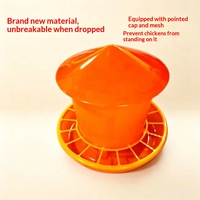 Mangeoire automatique anti-perche en plastique pour volailles, abreuvoir à gravité pour l'élevage de canards et d'oies en ferme, équipement d'alimentation