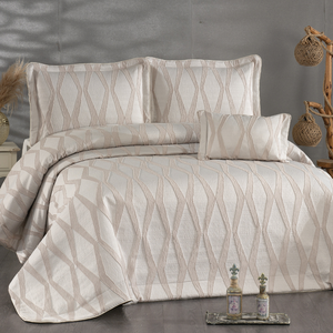 Juego de Ropa de Cama Guzide Carina de 4 Piezas, Color Capuchino - Product Image 1